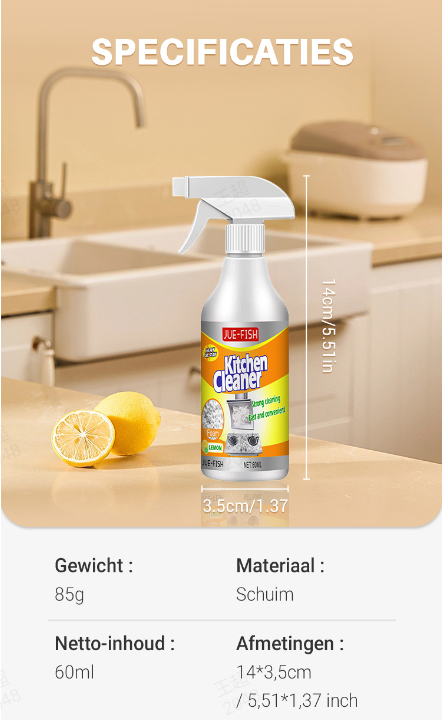 🔥Vente chaude🔥Nettoyer de mousse de cuisine puissant🔥🔥Achetez-en 3 et obtenez-en 2 gratuit