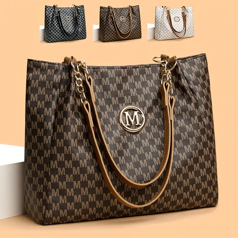 💕 Nouveauté 2025 👜 Sac fourre-tout vintage pour femme – Grande capacité, léger et élégant !