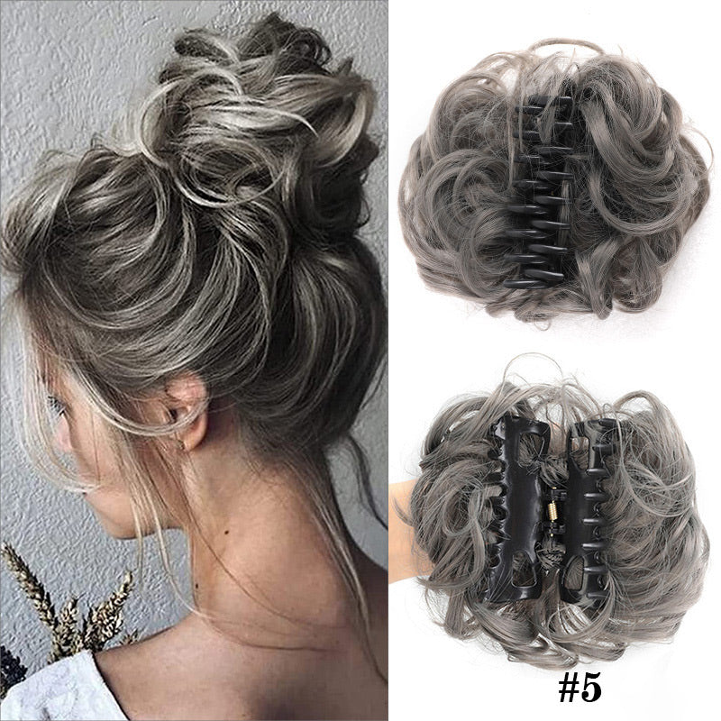 Perruque à Pinces avec Cheveux Naturels