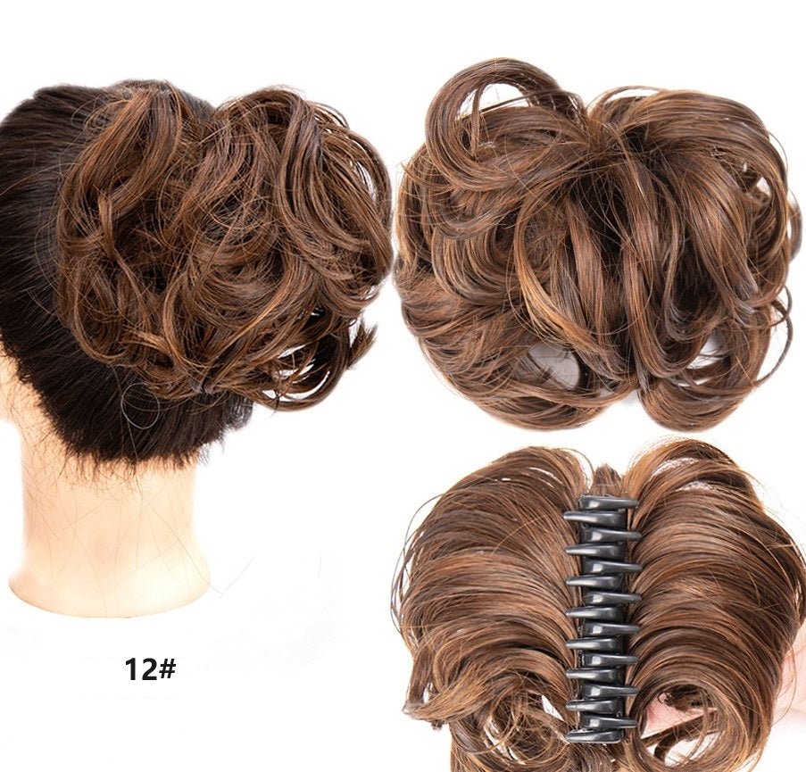 Perruque à Pinces avec Cheveux Naturels