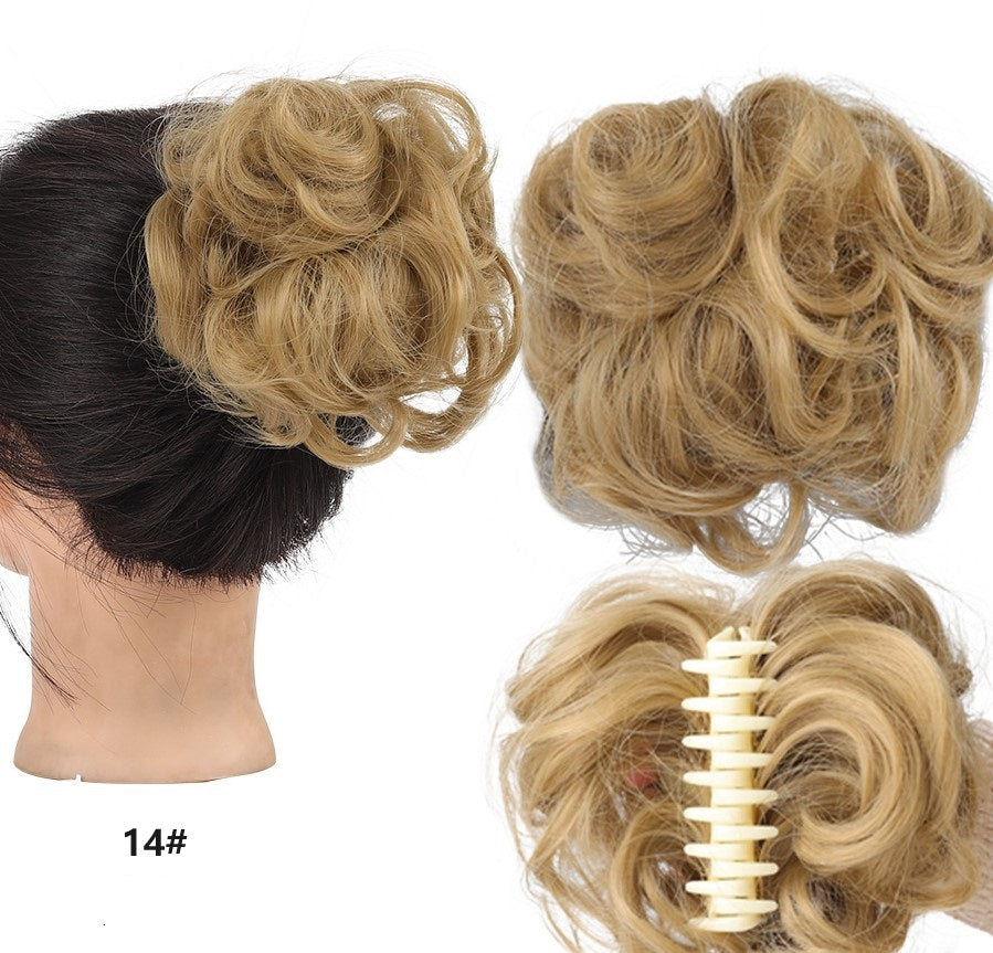 Perruque à Pinces avec Cheveux Naturels