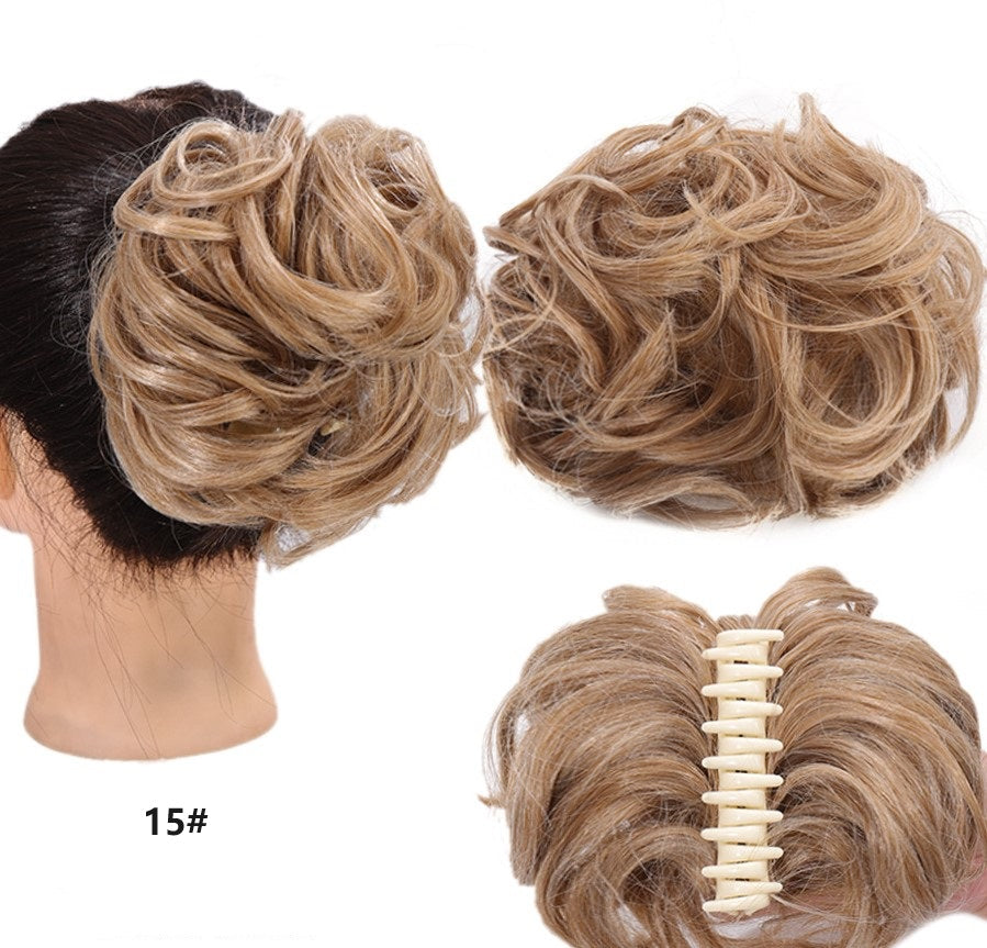 Perruque à Pinces avec Cheveux Naturels