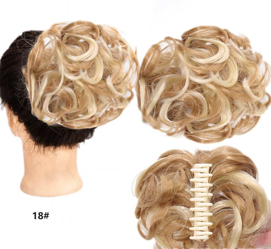 Perruque à Pinces avec Cheveux Naturels