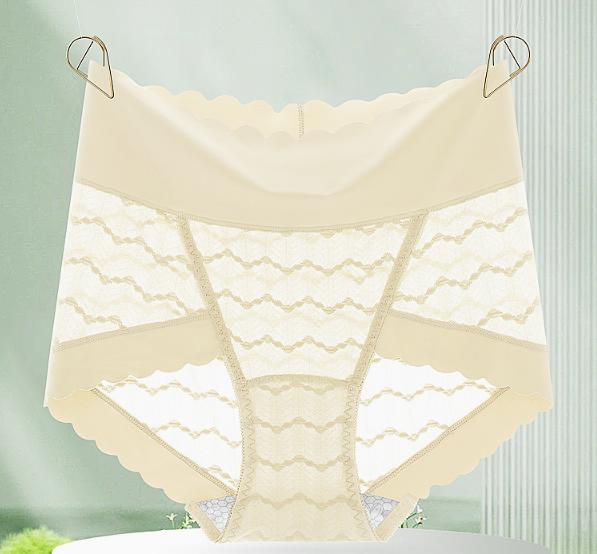 Culottes Taille Hautes Sans Coutures Respirantes en Dentelle