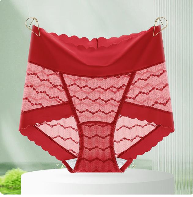 Culottes Taille Hautes Sans Coutures Respirantes en Dentelle