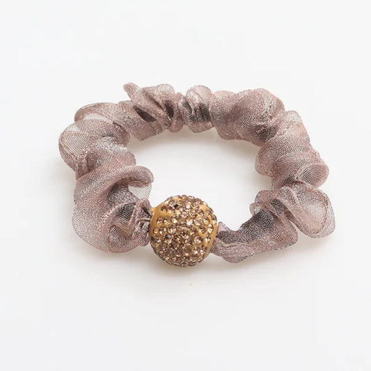 🌟Élégants élastiques à cheveux en maille strass💕