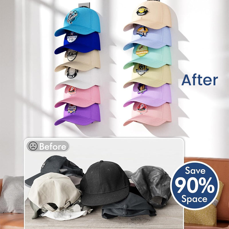 🔥Achetez plus, économisez plus✨Support de rangement pour casquettes de baseball