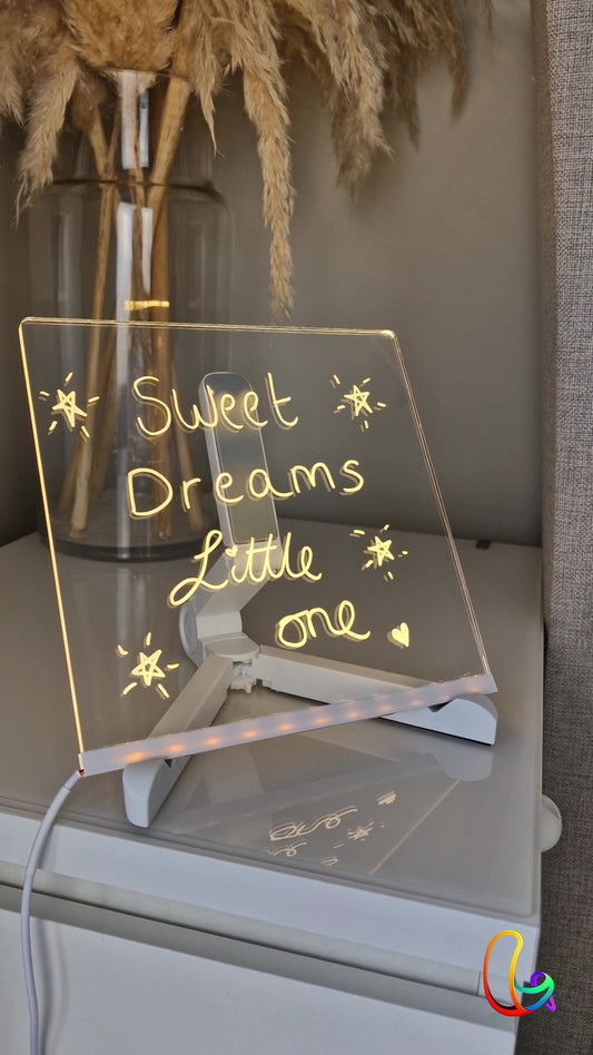 💥💥50% de réduction pour une durée limitée 💥💥🎨 Tableau de notes LED 🎁 Achetez 1 et obtenez 7 stylos de couleur gratuitement