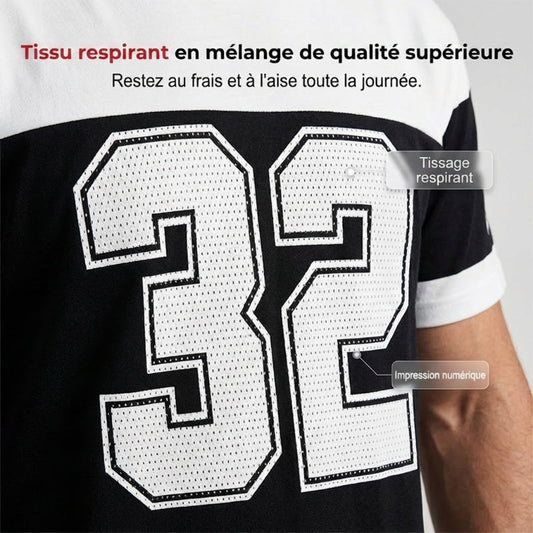 🔥👕 T-shirt Homme Imprimé Graphique – Coupe Relax & Tendance Quotidienne