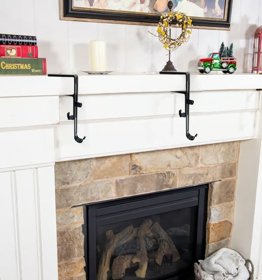 🔥Dernier jour 49 % de réduction🎄2025 Guirlandes et suspensions pour chaussettes 2 en 1 ultra-résistantes (4 pièces)