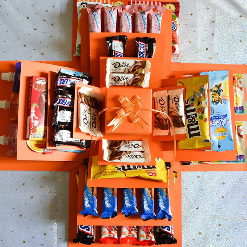 ⏰Soldes de Noël limités 50 % DE RÉDUCTION !! 🎄50 000 VENDUS ! 🎁✨Kit boîte cadeau surprise explosive