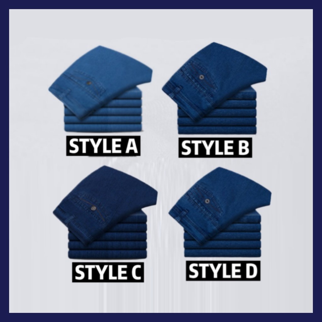 đ„ Hot Sales - 49% OFFđ„ Jeans taille haute Ă coupe droite pour hommes