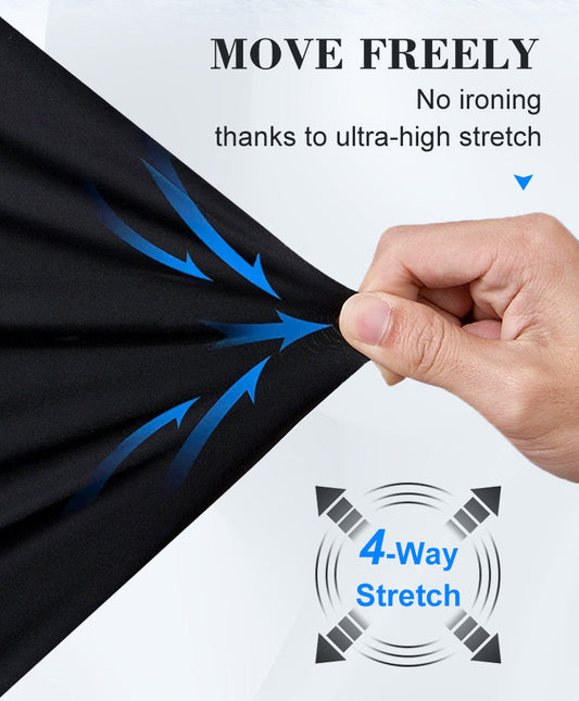 PANTALON formel solide coupe ajustée (achetez-en 2 livraison gratuite)