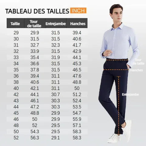 Pantalon habillé extensible Fliwos pour homme🔥🔥Achetez-en 2 et obtenez la livraison gratuite