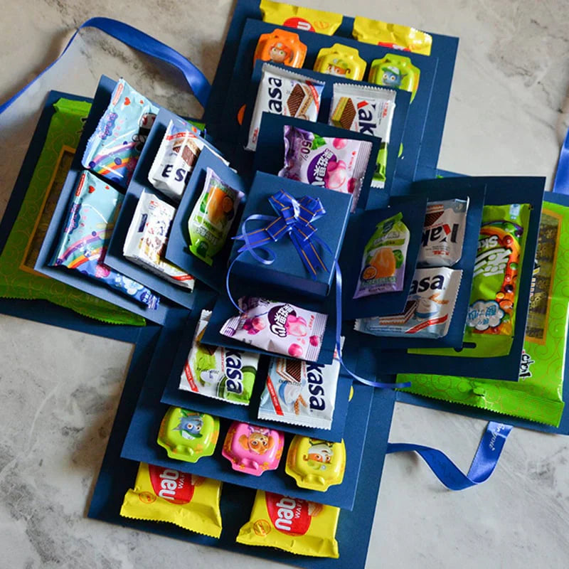 ⏰Soldes de Noël limités 50 % DE RÉDUCTION !! 🎄50 000 VENDUS ! 🎁✨Kit boîte cadeau surprise explosive