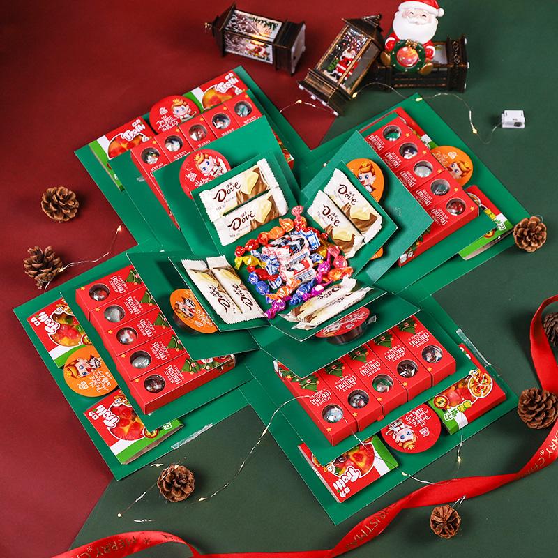 ⏰Soldes de Noël limités 50 % DE RÉDUCTION !! 🎄50 000 VENDUS ! 🎁✨Kit boîte cadeau surprise explosive