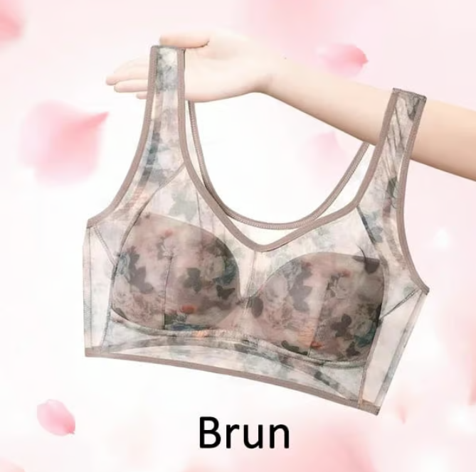 🎁Dernier jour-Achetez 1 Gratuit 1😍Soutien-gorge confort rafraîchissant en dentelle de soie glacée