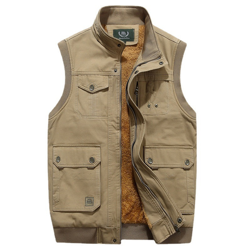GILET VINTAGE MULTIBOCHES POUR HOMME – LE CADEAU IDÉAL POUR PAPA🔥LIVRAISON GRATUITE