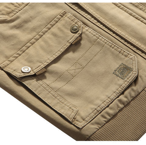 GILET VINTAGE MULTIBOCHES POUR HOMME – LE CADEAU IDÉAL POUR PAPA🔥LIVRAISON GRATUITE