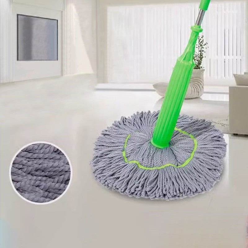🔥Pas de lavage à la main, super pratique 🌟 Mop en microfibre absorbante - Lavable par enroulement automatique