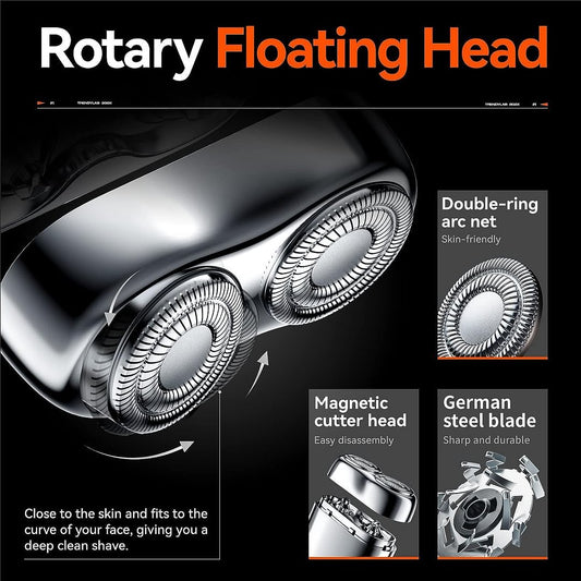 🔥🖤🎉Grande vente- 50% OFF🎁🎉2025 Nouveau rasoir de poche amélioré Mini rasoir USB