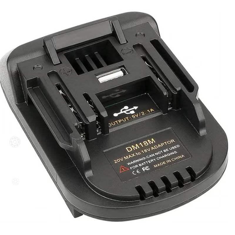 Adaptateur de batterie au lithium pour outils à batterie 18