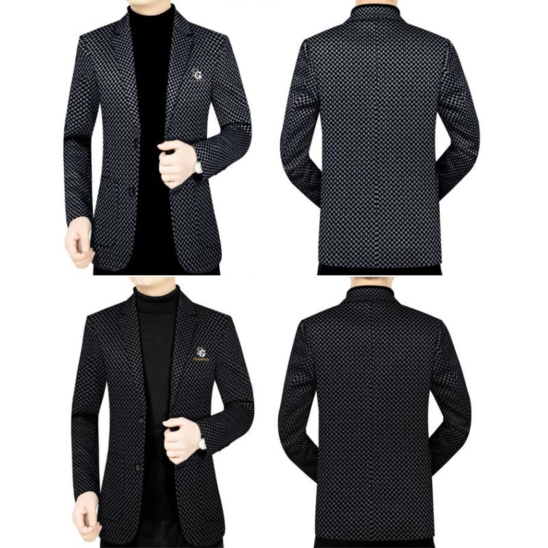 Veste de Costume Décontractée à Coupe Ajustée pour Hommes🔥livraison gratuite 🛫