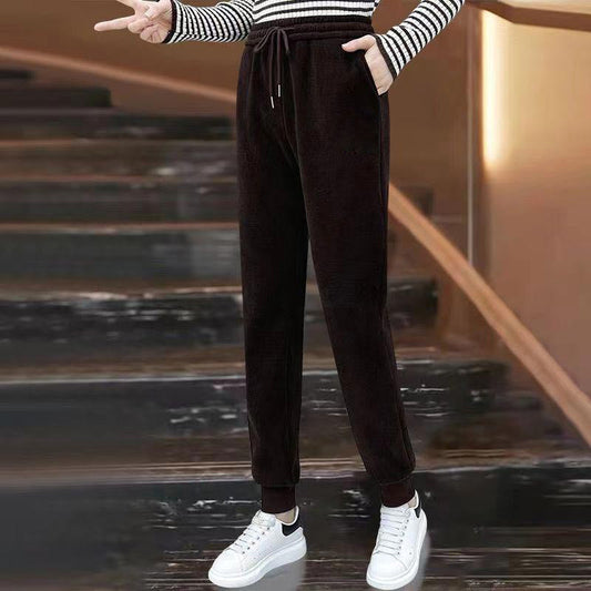 🔥Vente à chaud🔥Pantalon de jogging pour femmes avec velours côtelé chaud(50% de réduction)