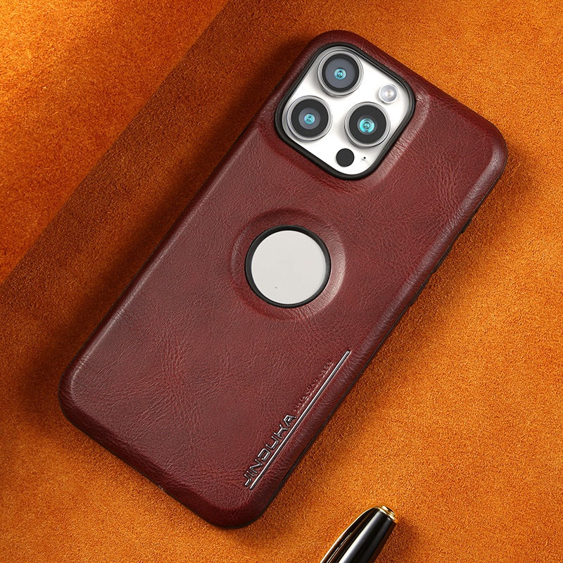 Étui de téléphone magnétique de luxe pour iPhone