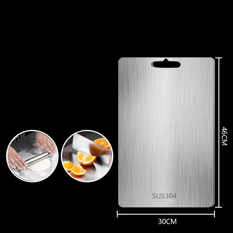 🔥 2025 cuisine hot sale 50% de réduction 🔥 Plaque de coupe en acier inoxydable antibactérien
