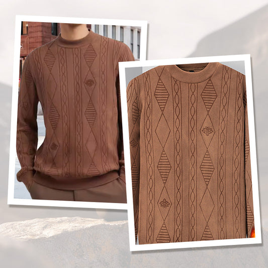 Haut à Manches Longues Chaud Décontracté pour Homme