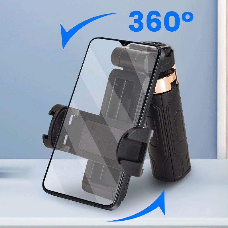 💖⏳Bâton de selfie Bluetooth pliable de poche avec trépied intégré💖