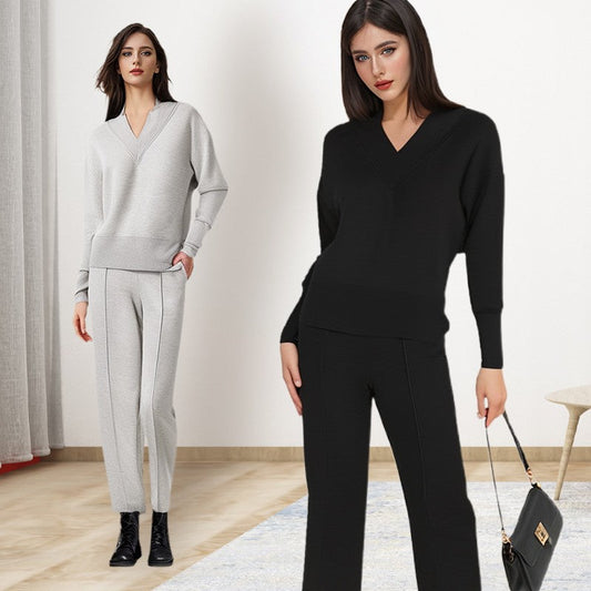 🔥2025 Printemps Nouveau Style🔥Ensemble 2 Pièces Costume Décontracté Femme