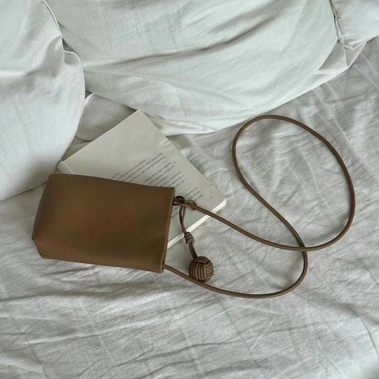 Mini sac à main vertical en cuir PU pour téléphone portable 💖💖Nouveauté - 49 % de réduction