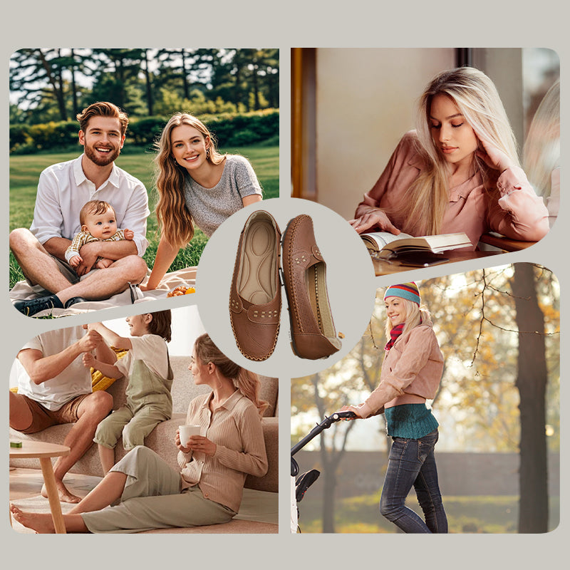 Chaussures plates confortables et respirantes pour femmes