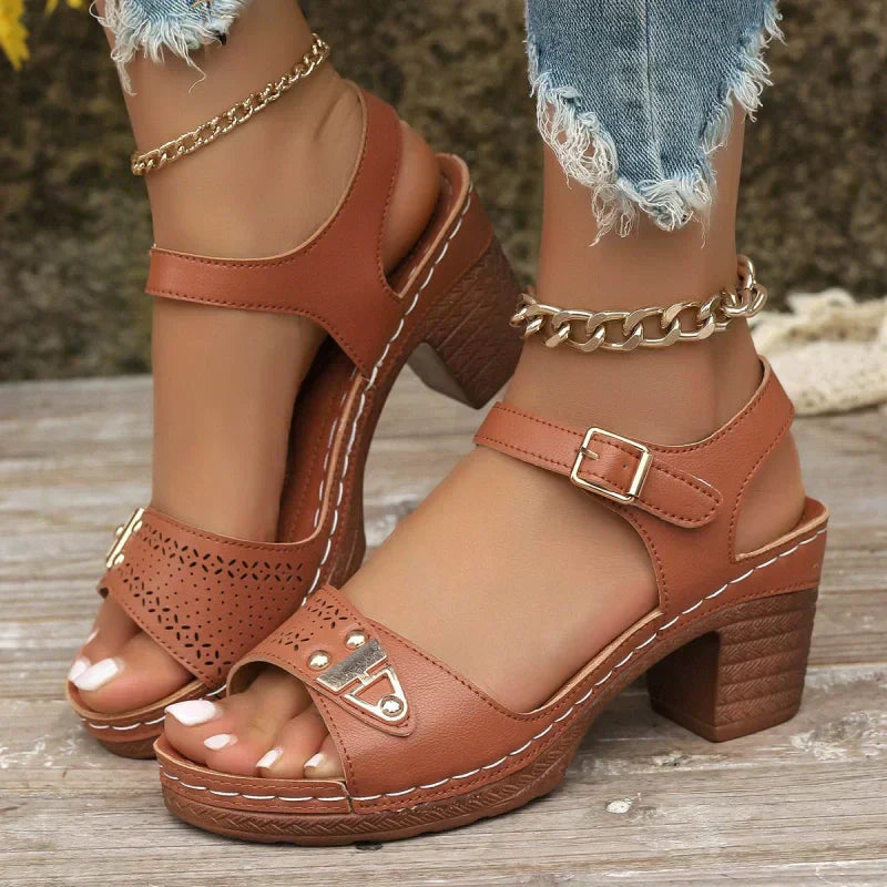 đ„offre limitĂ©e dans le tempsđ Sandales Ă talons hauts pour femmes