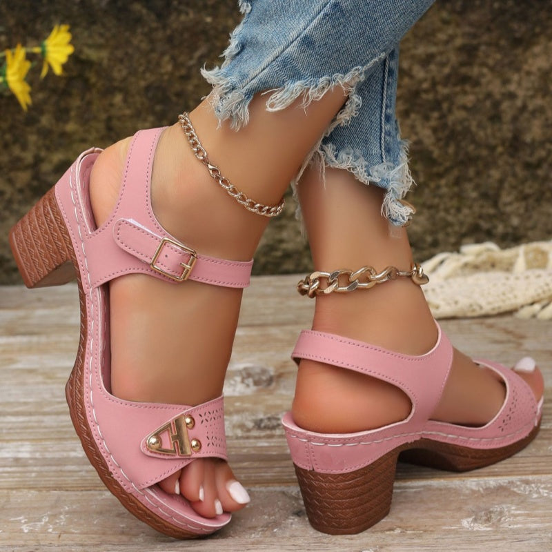 đ„offre limitĂ©e dans le tempsđ Sandales Ă talons hauts pour femmes