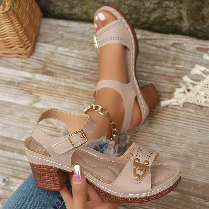 đ„offre limitĂ©e dans le tempsđ Sandales Ă talons hauts pour femmes