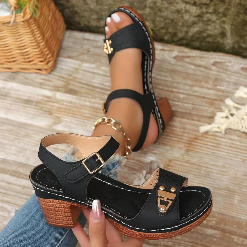 đ„offre limitĂ©e dans le tempsđ Sandales Ă talons hauts pour femmes