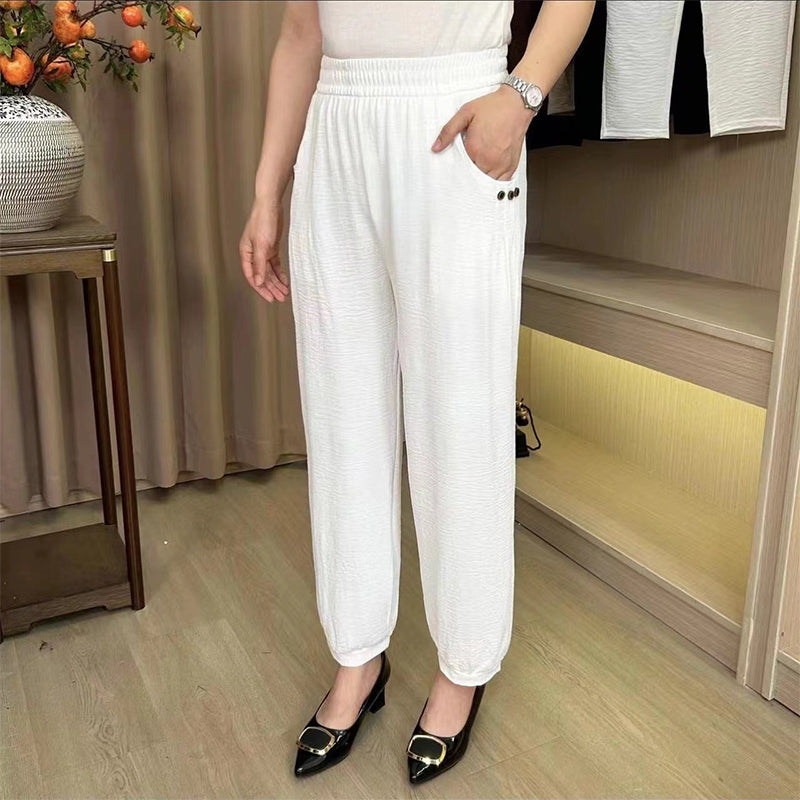 đžPantalon dĂ©contractĂ© frais et respirant pour femmes