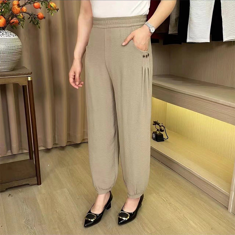 đžPantalon dĂ©contractĂ© frais et respirant pour femmes