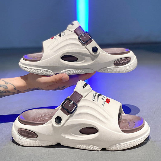 【Jamais de pieds malodorants】Chaussons antidérapants en EVA à semelle épaisse