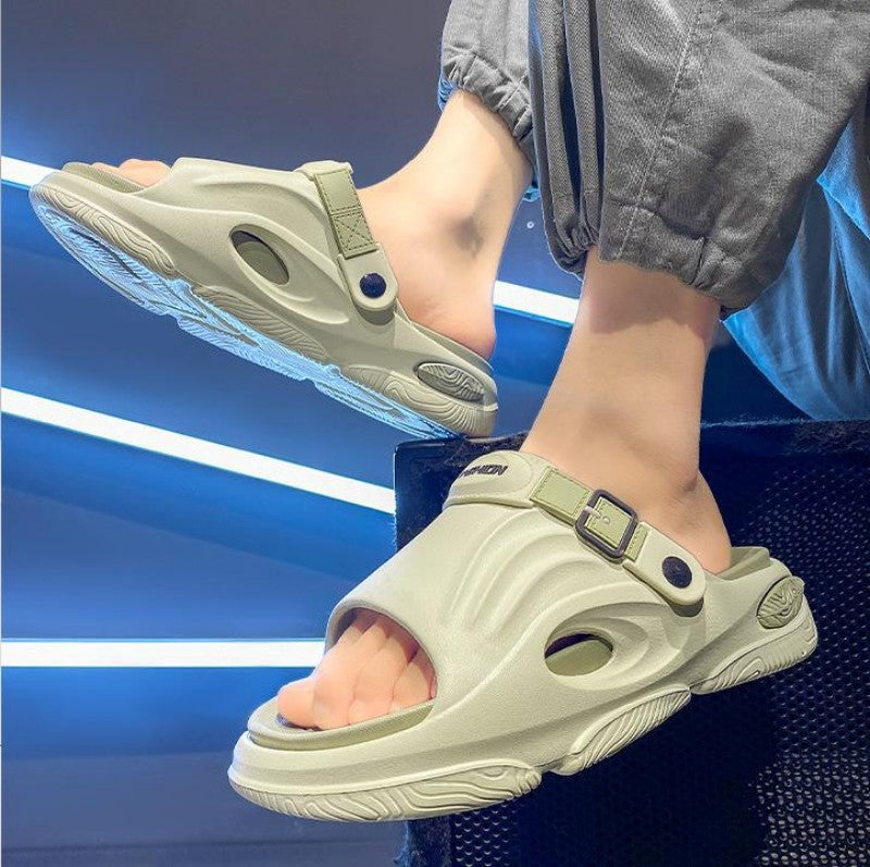 【Jamais de pieds malodorants】Chaussons antidérapants en EVA à semelle épaisse