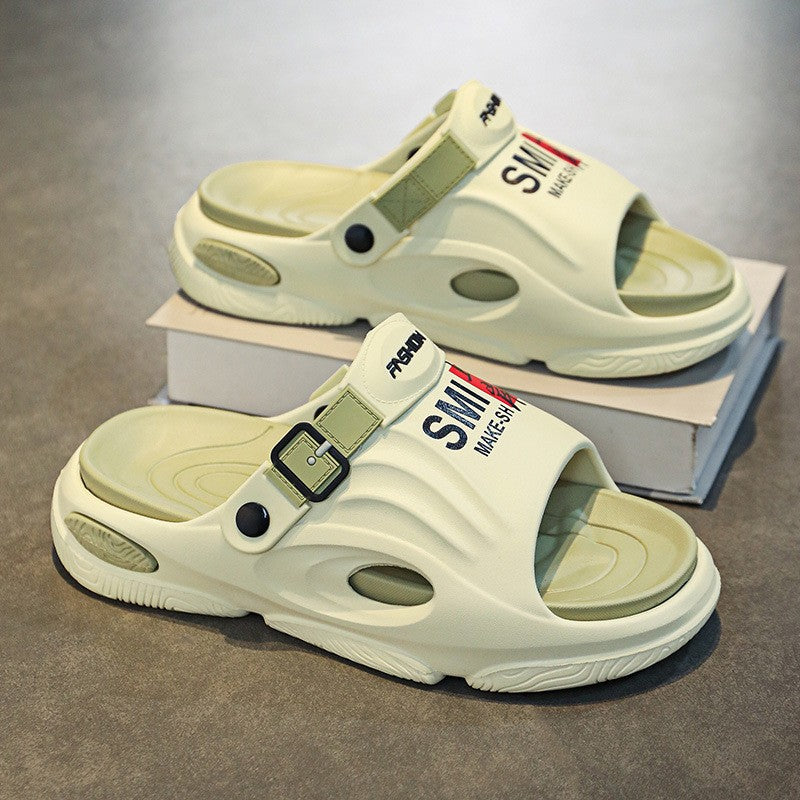 【Jamais de pieds malodorants】Chaussons antidérapants en EVA à semelle épaisse