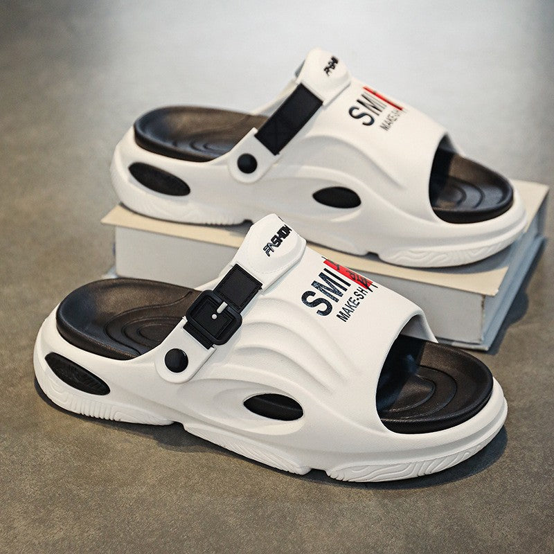 【Jamais de pieds malodorants】Chaussons antidérapants en EVA à semelle épaisse