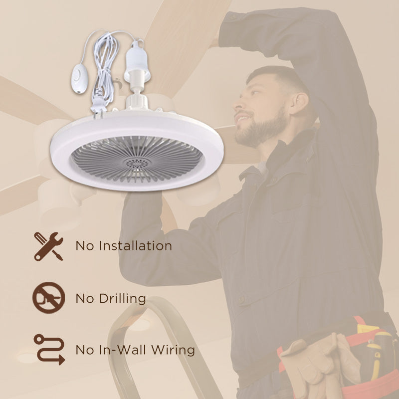 ⏳Réduction limitée de 50%🎁Ventilateur de plafond aromathérapie avec lumière et télécommande