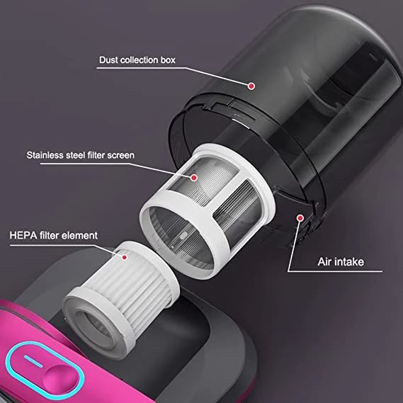 🎁Un peu cher mais utile🌟Vacuum cleaner for household mite removal🔥livraison gratuite