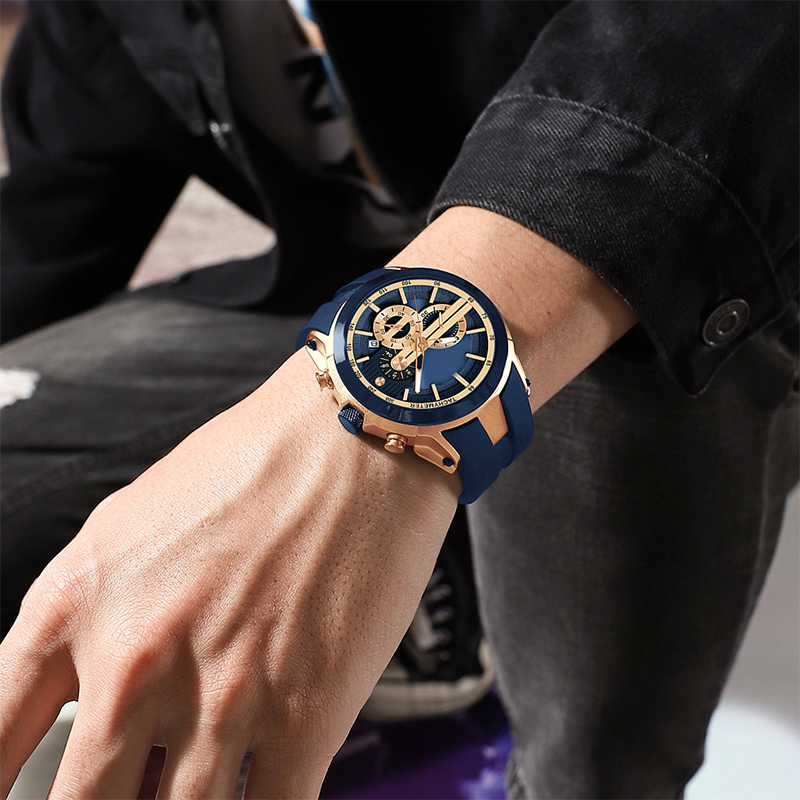 🎉Spécial limité dans le temps💎Montre de sport élégante avec affichage lumineux, bracelet en silicone et conception étanche【Livraison gratuite】