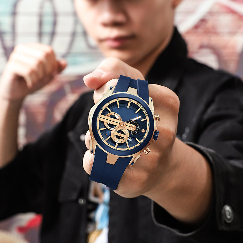 🎉Spécial limité dans le temps💎Montre de sport élégante avec affichage lumineux, bracelet en silicone et conception étanche【Livraison gratuite】