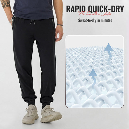 Pantalon de survêtement léger et décontracté à séchage rapide pour hommes